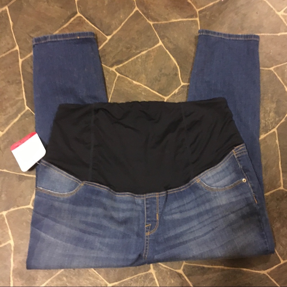 Plus Isabel maternity skinny crop jeans - Picture 4 of 6
